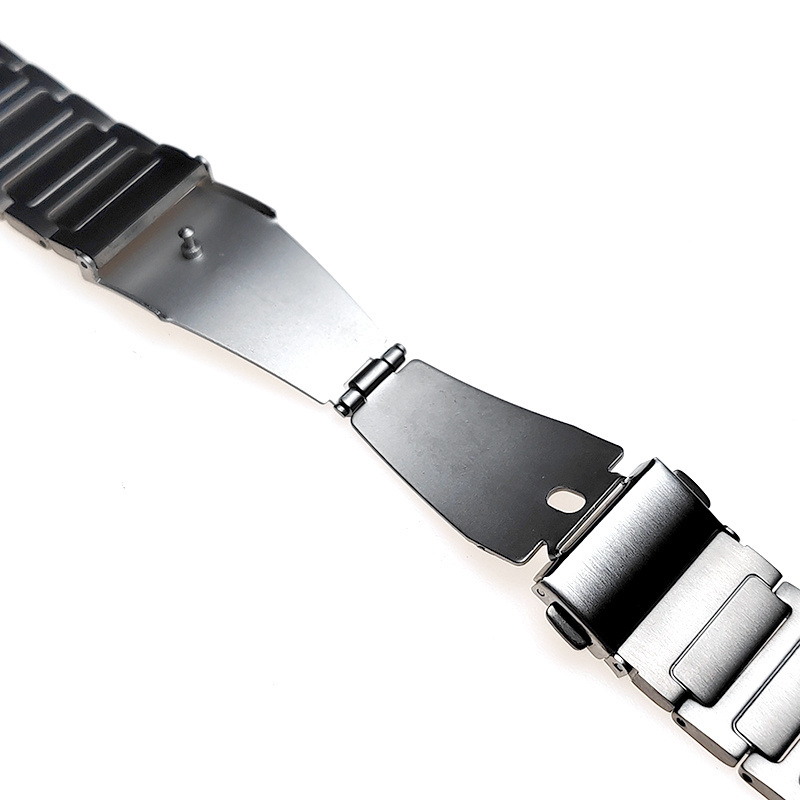 luxury good quality soft light titanium 22mm metal watch band watch strap bracelet