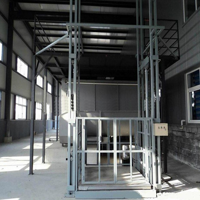 China supplier lifting travel 2.5m goods lifting platform elevator 1.5 tons factory freight elevator for sale