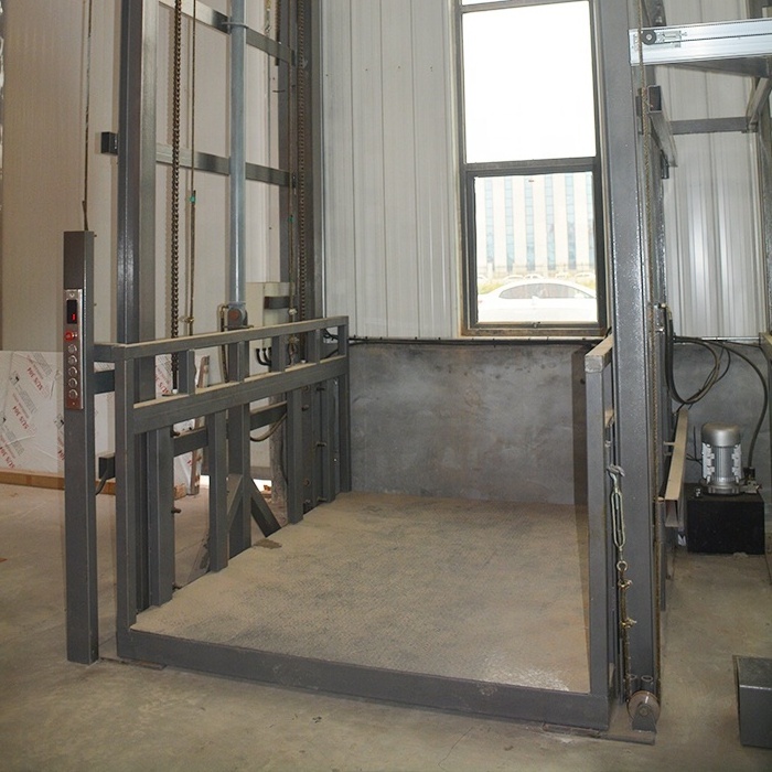 Hot sale Lift Elevator Machine 5000kg Warehouse Goods Lift Platform Industrial Freight Elevator