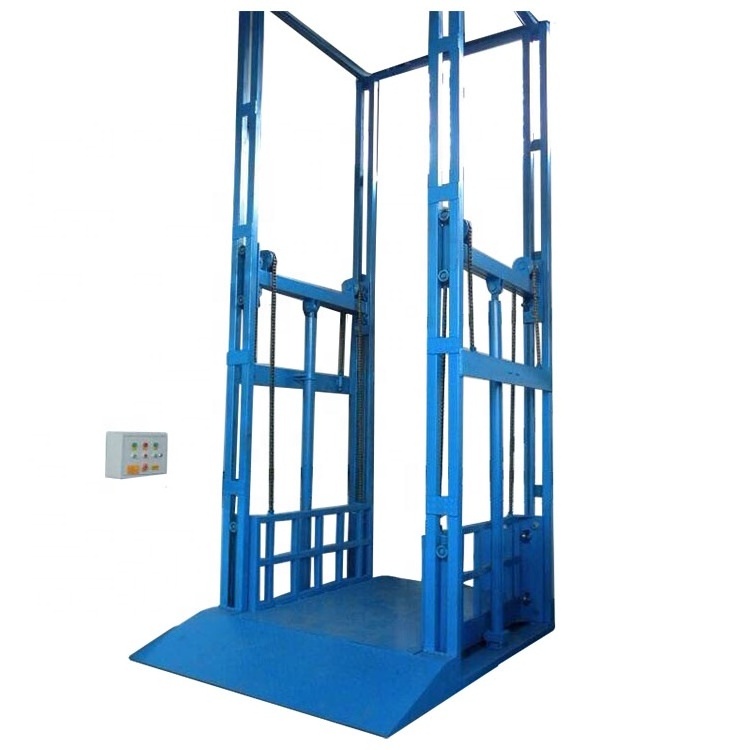 Hot sale Lift Elevator Machine 5000kg Warehouse Goods Lift Platform Industrial Freight Elevator