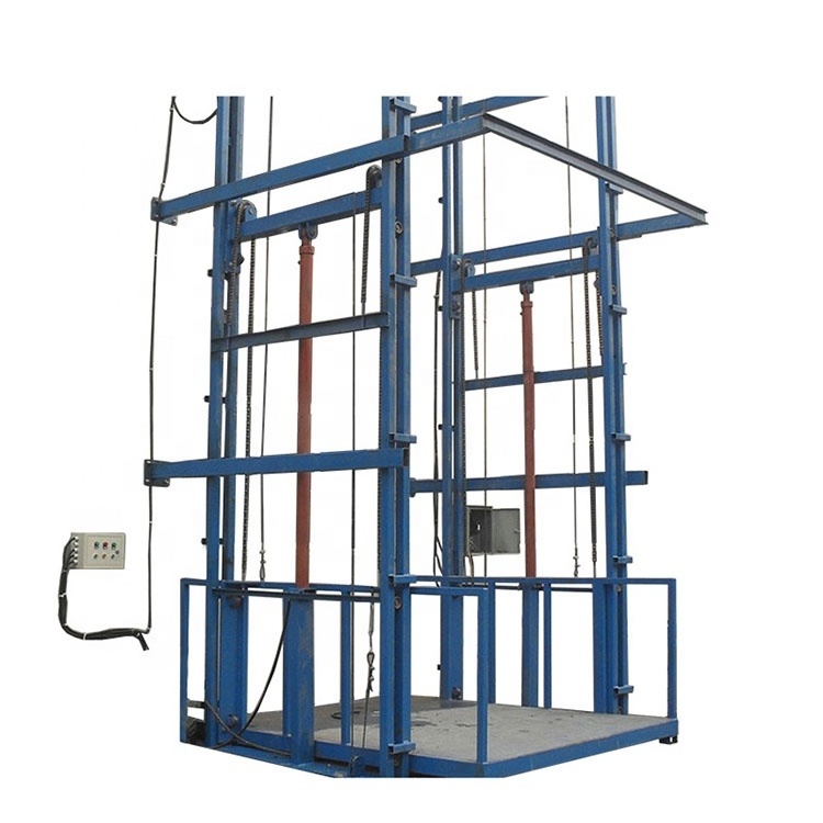 Hot sale Lift Elevator Machine 5000kg Warehouse Goods Lift Platform Industrial Freight Elevator