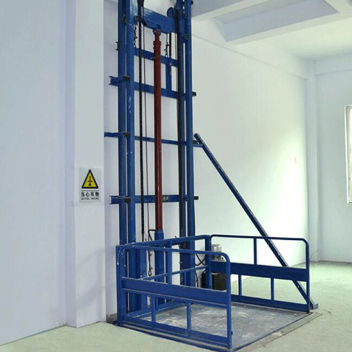 China supplier lifting travel 2.5m goods lifting platform elevator 1.5 tons factory freight elevator for sale