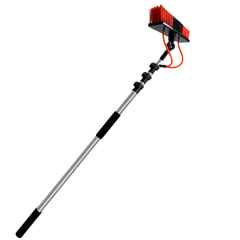 Custom Multi functional Camera Aluminum Telescopic Extension Pole with Flip Lock for High Rise Window Cleaning Equipment