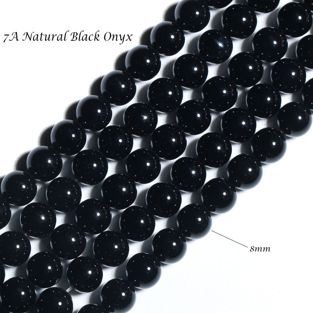 Factory Price  4/6/8/10mm Crystal Healing Gemstone Beads, Various Round Loose Natural Stone Beads For Jewelry Making