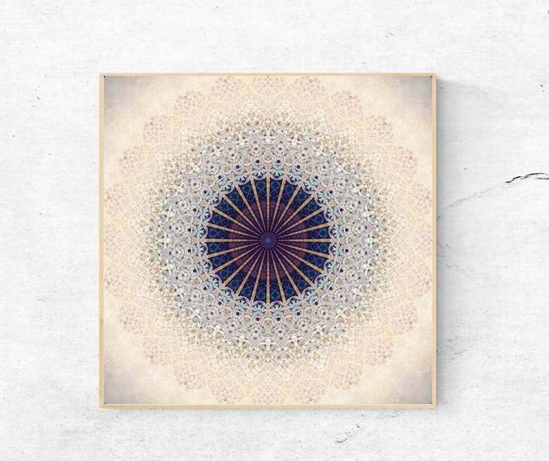 Mandala print Mandala wall art prints Mandala wall hanging Painting For Home Decor