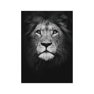 Animal art hanging poster Lion Wall Art canvas painting for living room