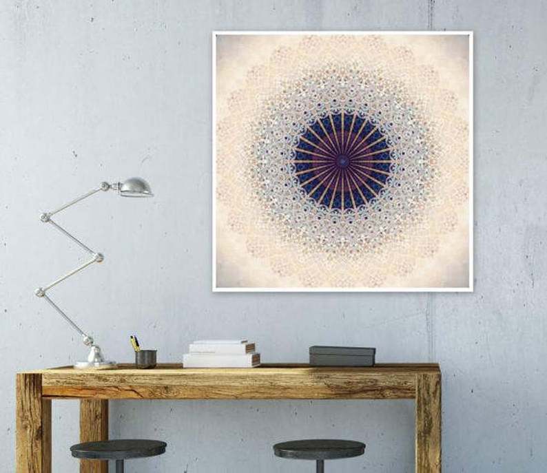 Mandala print Mandala wall art prints Mandala wall hanging Painting For Home Decor