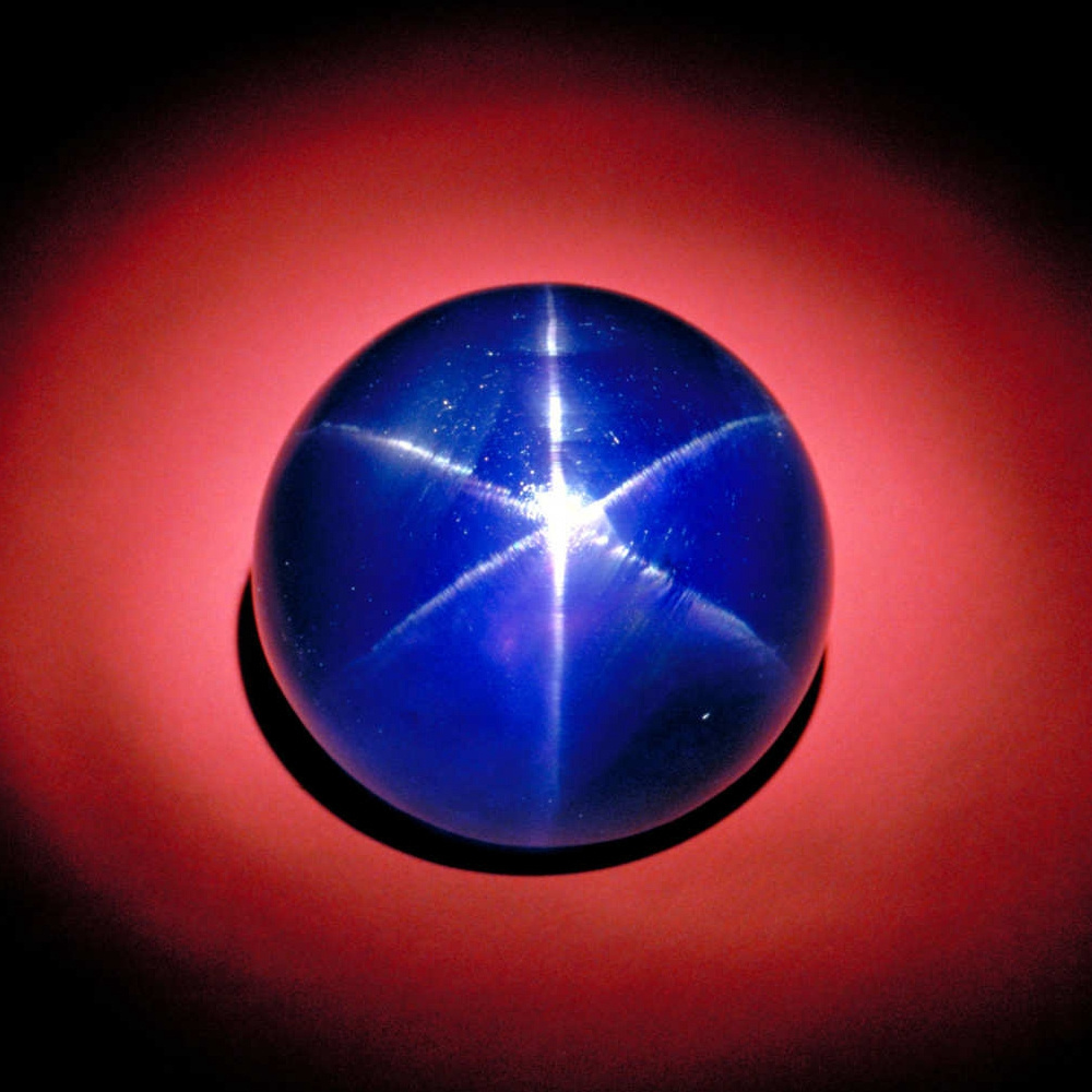 Hot selling round cabochon star sapphire round cabochon lightning stone for ring