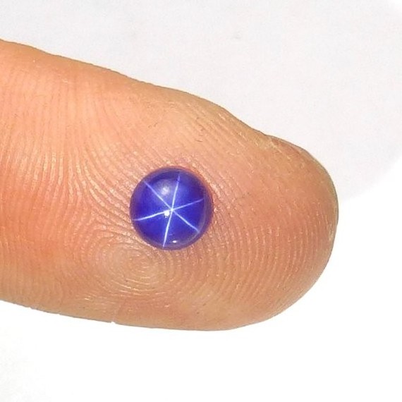 Hot selling round cabochon star sapphire round cabochon lightning stone for ring