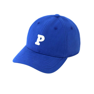 Customize Logo Children's hat  P letter baseball cap Boys and girls solid color foreign style hip hop cap