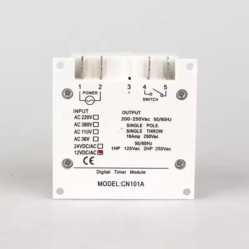 QJC  5V 12V 24V 110V 220V Digital Timer Switch 7 Days Weekly Programmable Time Relay Programmer Built-in Rechargeable Battery