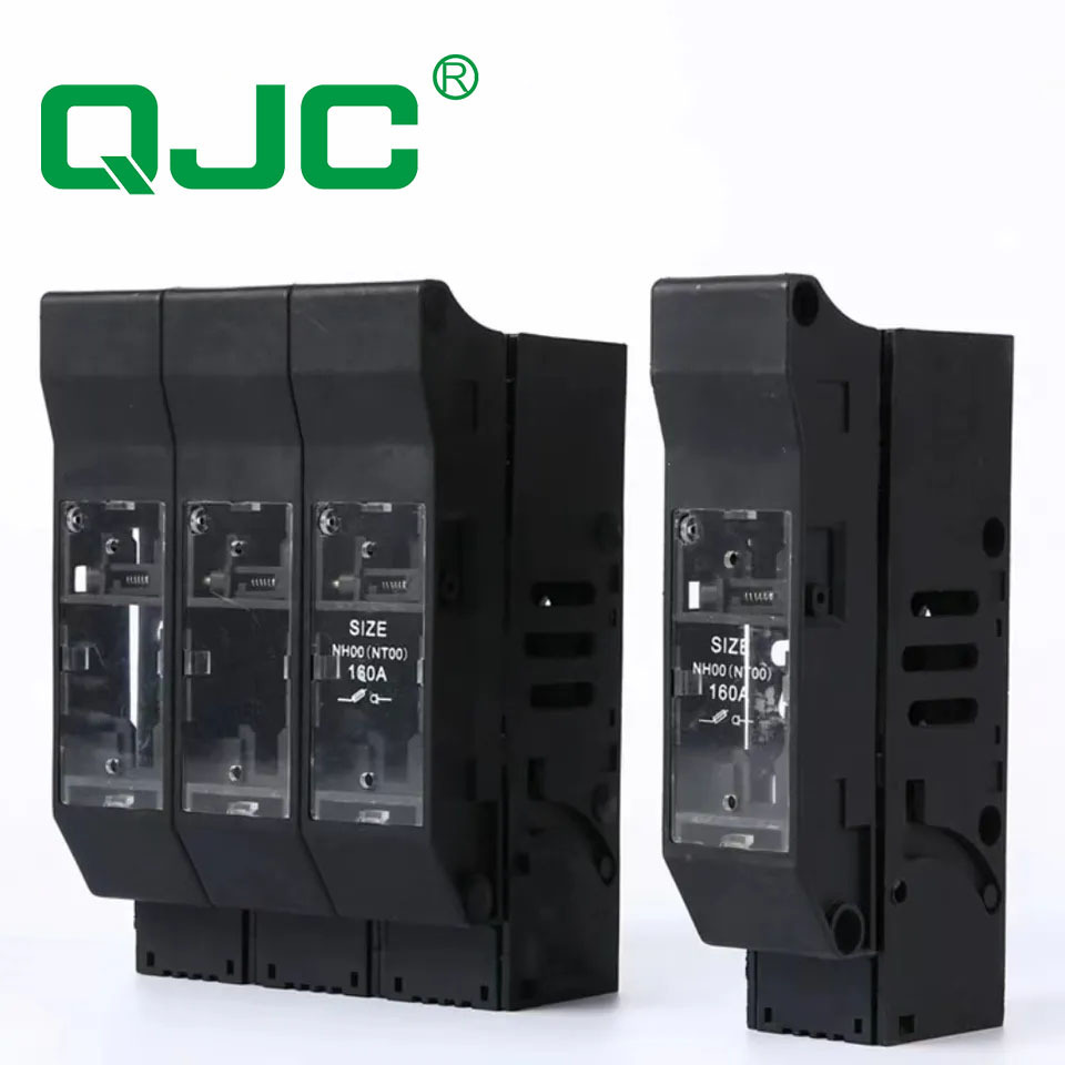 QJC New Type AC fuse 160A 1P 690V Panel Mount Din Fuse Disconnect Battery Fuse Link Switch