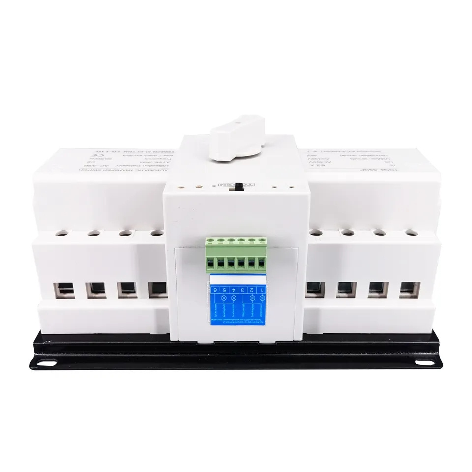 High Quality QJC 4P 63A  ATS MCB type Dual Power Automatic transfer switch