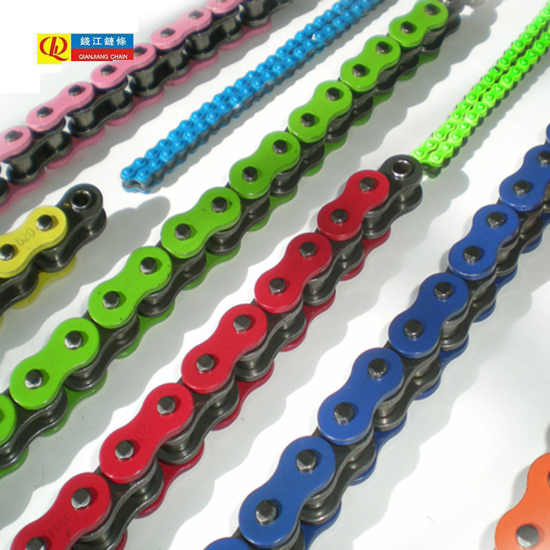 High tensile strength 525 colored O-Ring motorcycle chain