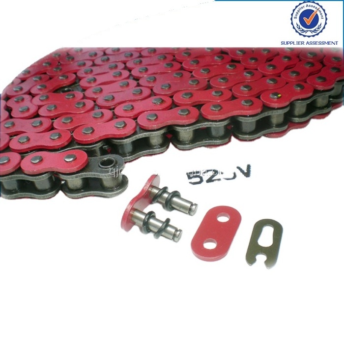 High tensile strength 525 colored O-Ring motorcycle chain