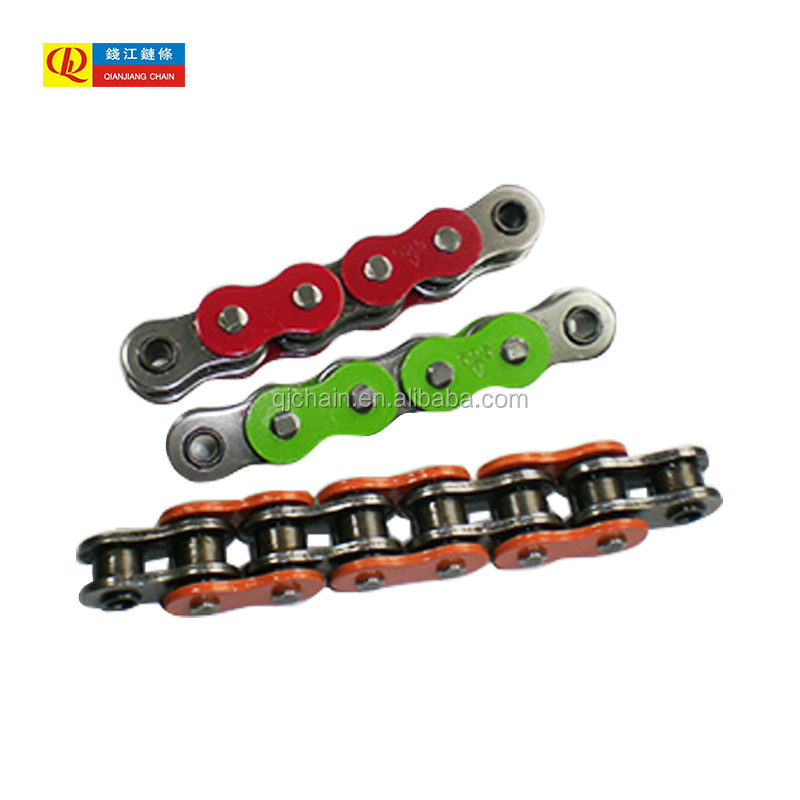 High tensile strength 525 colored O-Ring motorcycle chain