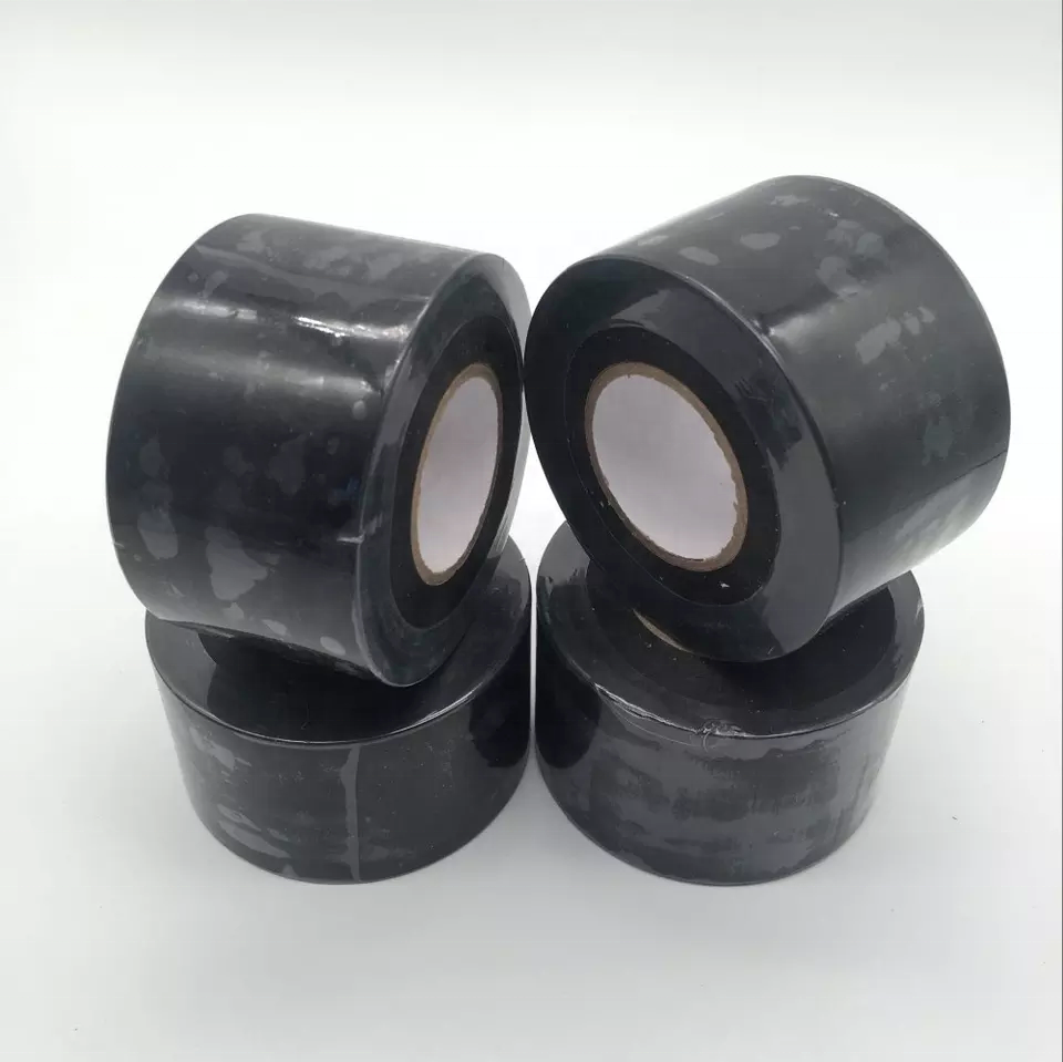 QJC Brand Weatherproof Permanent PVC pipe wrapping tape PVC air conditioner pipe wrapping tape