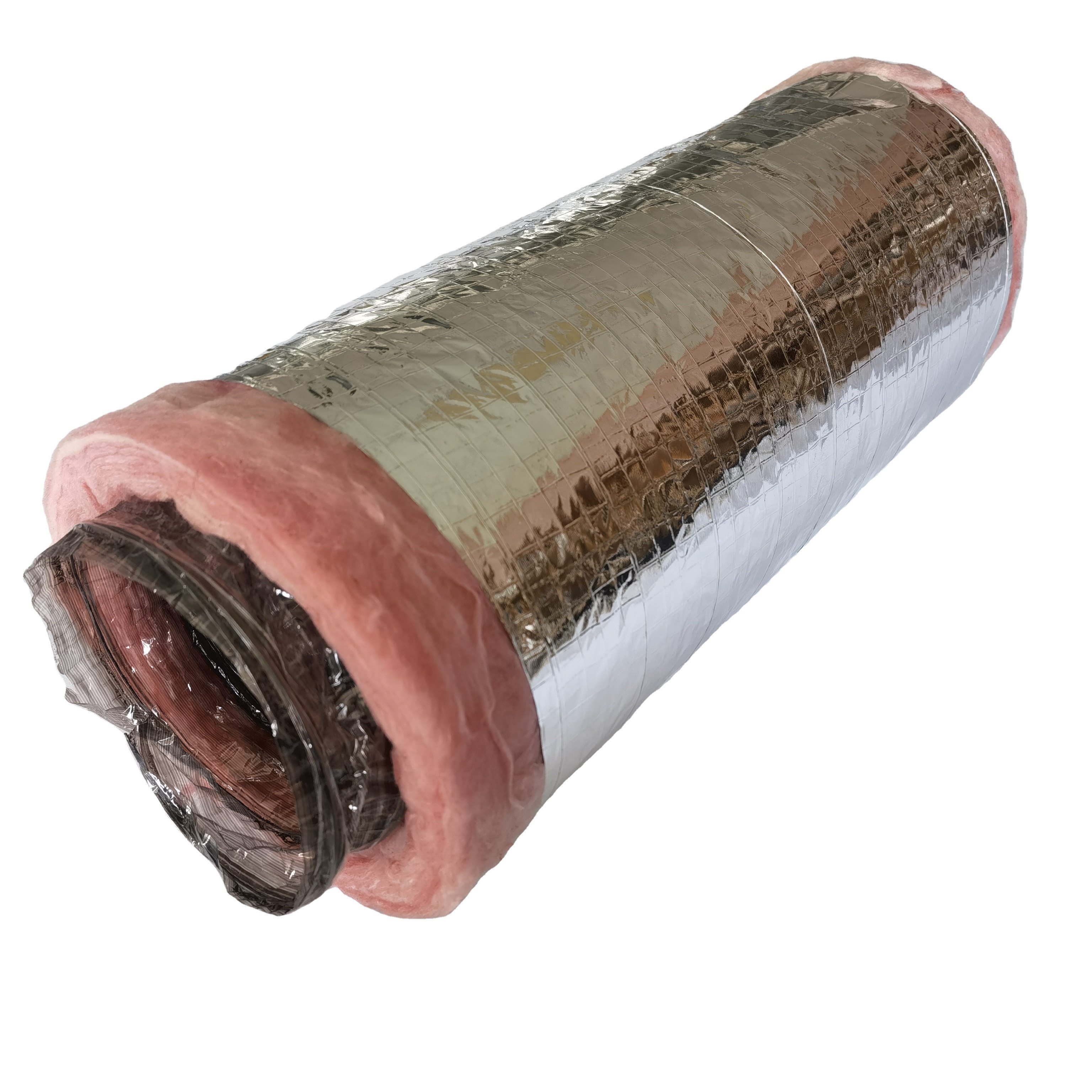 Standard 4inch to 24inch 25ft insulated conduit with value price flexible aluminum foil air duct hose