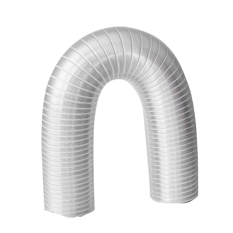 aluminium flexible hose 150mm diameter Fire resistance 6 inch kitchen exhaust duct hose fast install hoods ventilation pipe