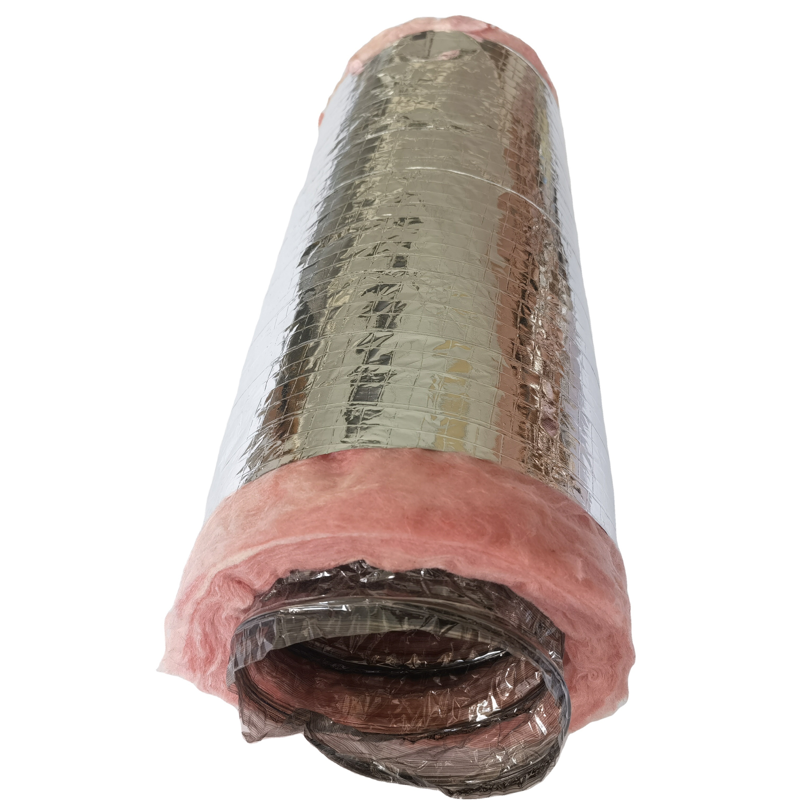 Standard 4inch to 24inch 25ft insulated conduit with value price flexible aluminum foil air duct hose