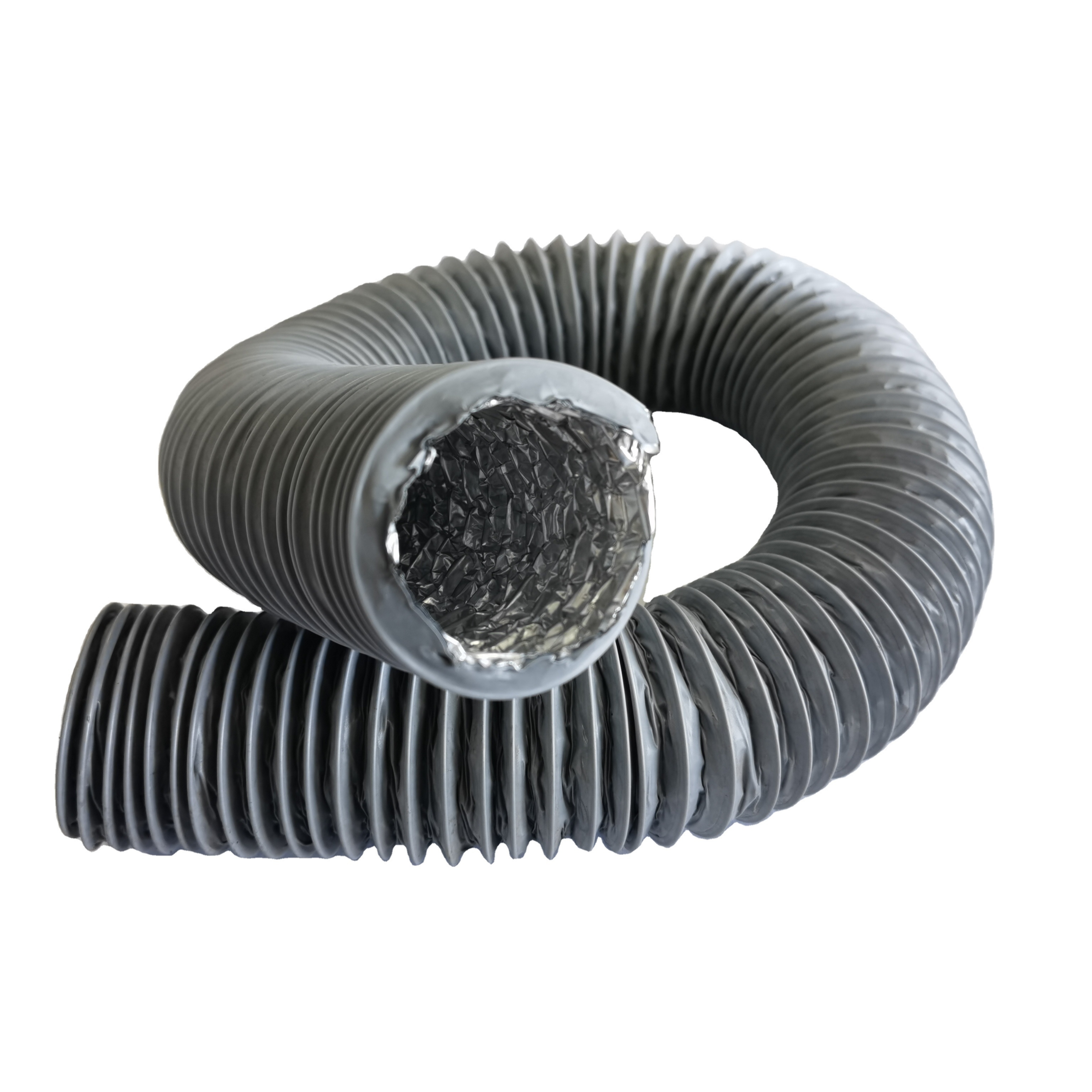 Fresh air pipe combi pvc Spiral Steel Wire Laminated China Supplier 3 inch flex duct