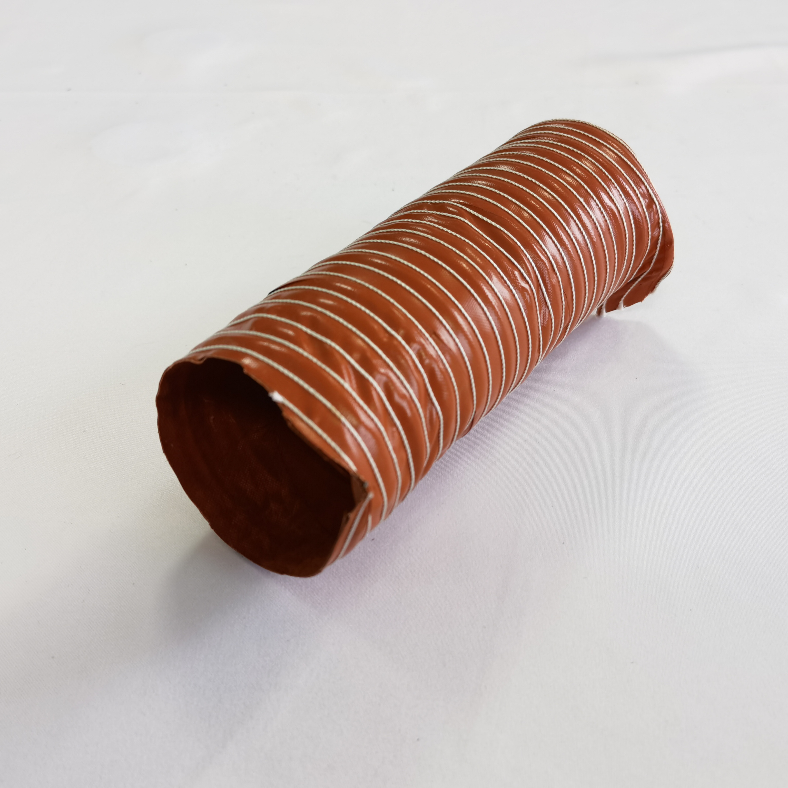 High temperature Non-Flammable Steel Wire Glass Fabric Silicone Duct flexible aluminum foil air duct hose8