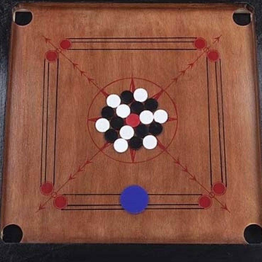 Indoor wooden carrom table board game toys High quality wooden Waterproof Carrom Board Extra Large 37X37 inches Game