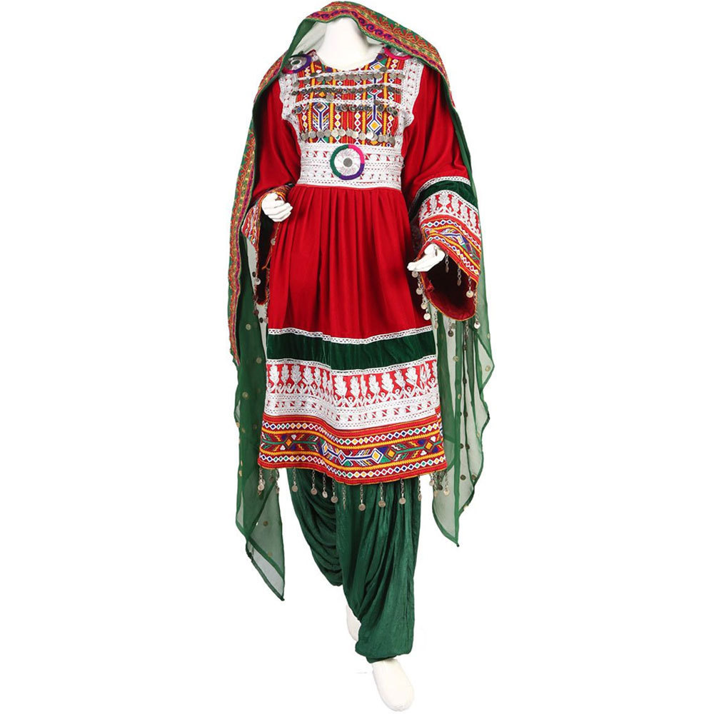 Pretty Banjara Tribal ethnic vintage Afghan/Pakistan Kutchi party traditional afghan Dress for women