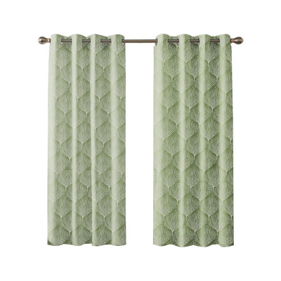 New Design Curtains Simple Classic Solid Color Curtain For Living Room Hotel 100% Blackout Wholesale Curtain