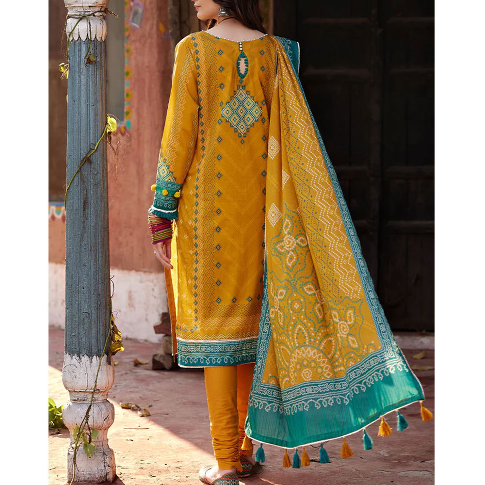 Punjabi patiyaia lawn dress ready to wear salwar kameez suit with Neck Embroidered 3 piece customized size option