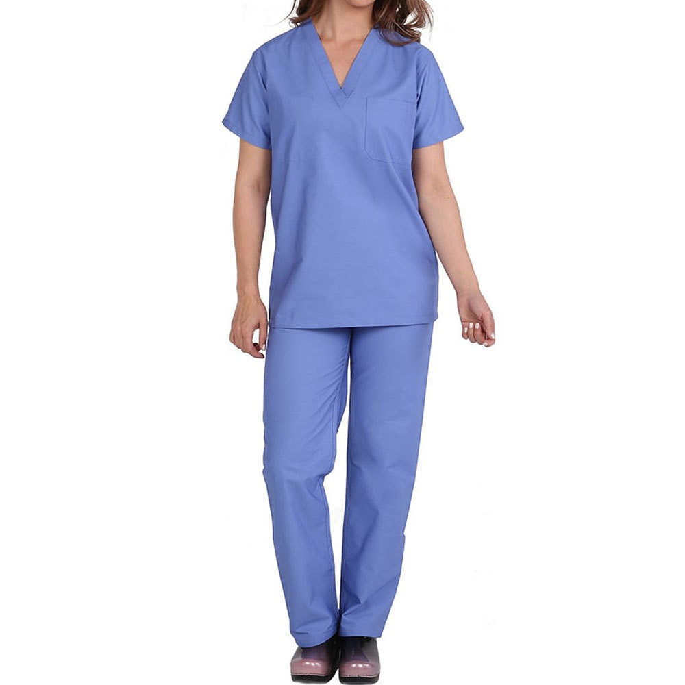 2023 Hot Sale Latest Fashionable Cheap Price Women Nursing Scrubs Private Label Shorts Sleeve Women Nursing Scrubs