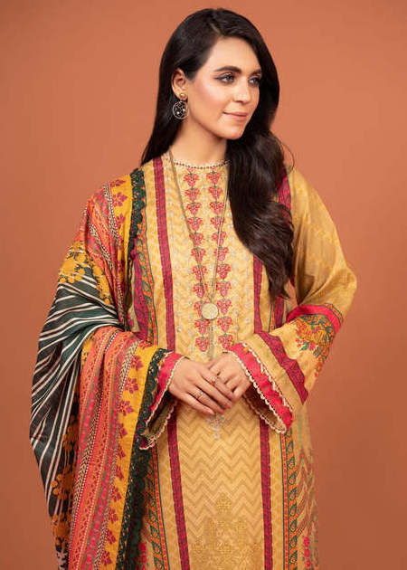 Stitched Pakistani Plus Size Lawn Dress with Dupatta Only Cotton Printed Salwar Kameez Palazzo Suits three piece lawn suit