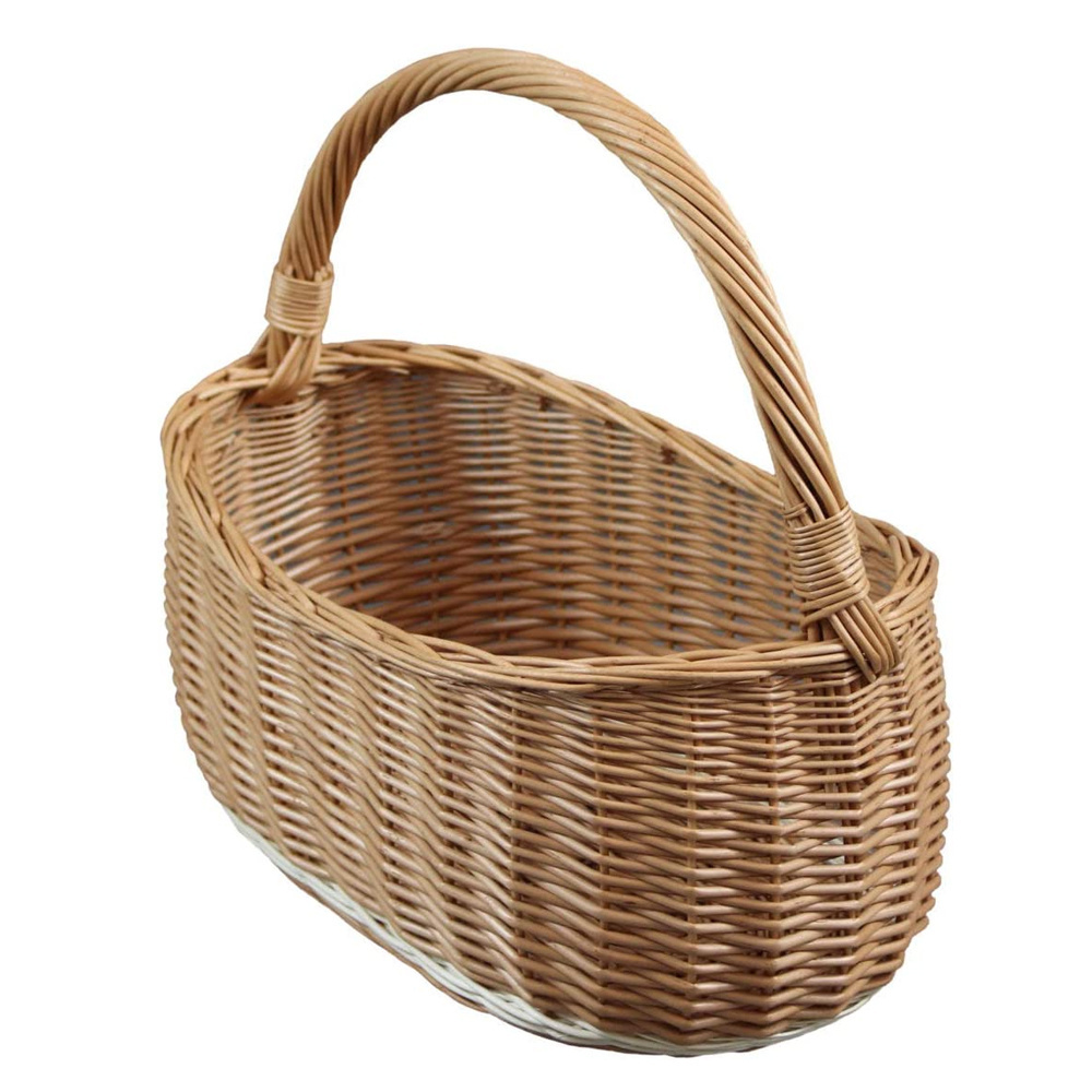 Factory Hot Sale Storage Willow Wicker Baskets Hand Weave Cheaper Antique Willow Can Basket New Style holiday storage  Basket