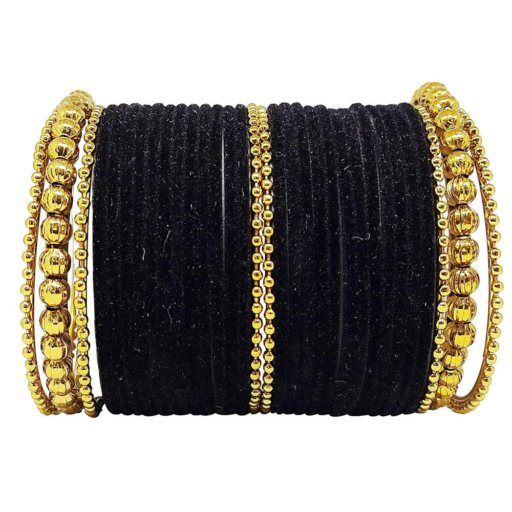 Custom Made Velvet Churiya Sets In Low Price Personalize Latest Designer Light Weight Velvet Glass Bangles