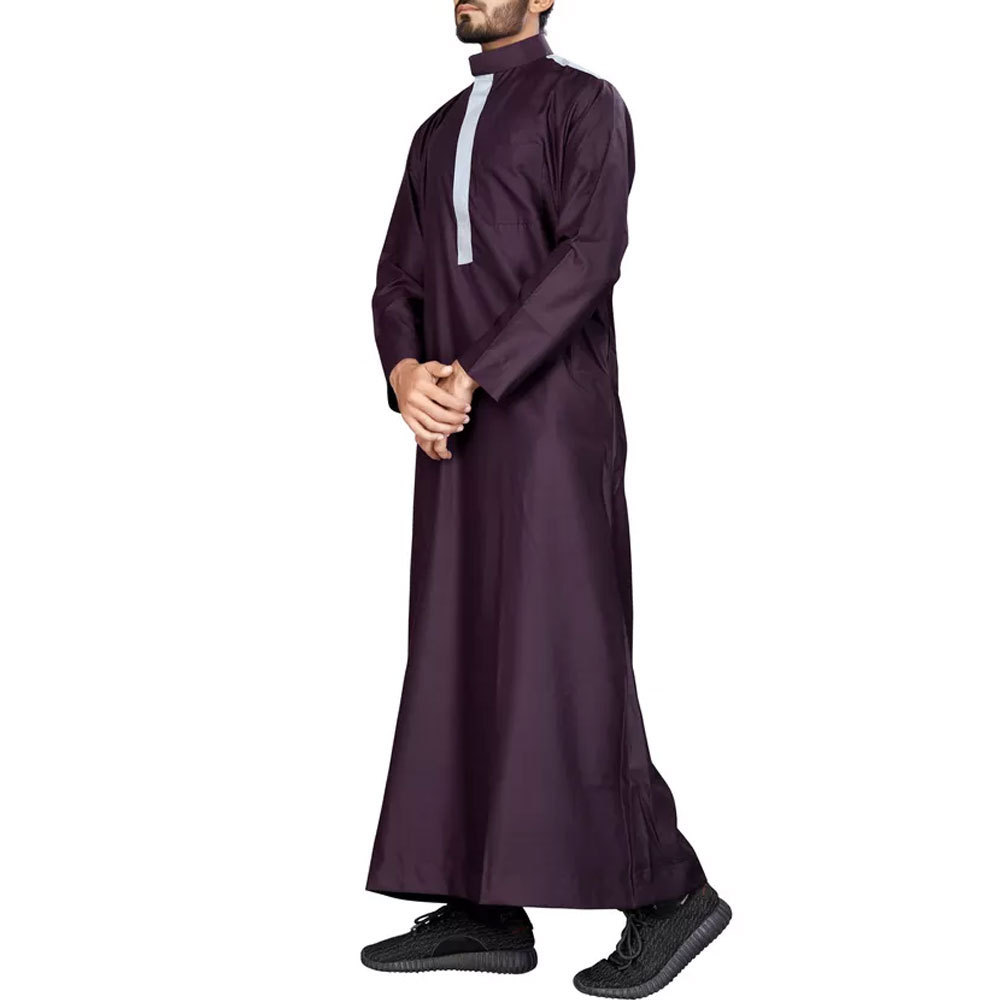 Muslim turkey robe latest burqa designs jubbah men's thobe men's dress jubbah fashion caftan homme Islamic clothing