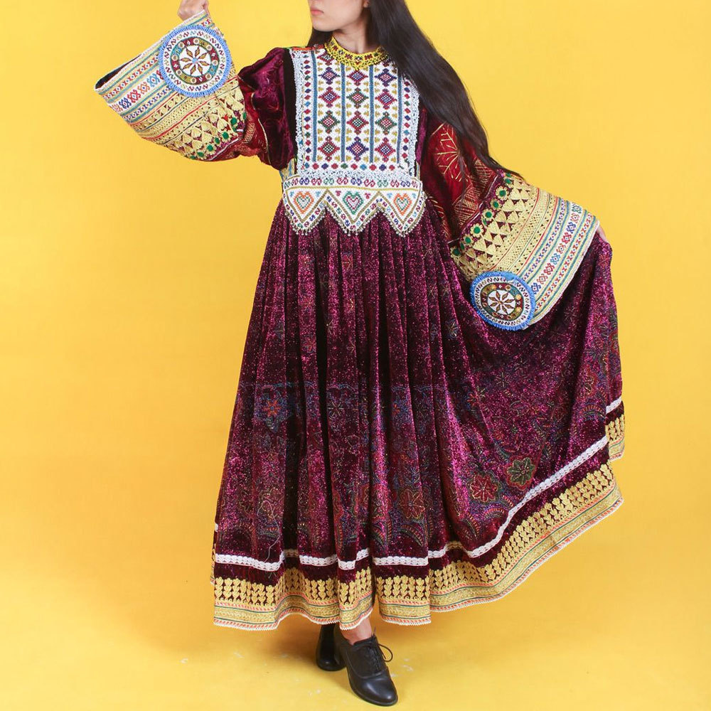 good quality women Premium Quality Original Afghan Kutchi Dress Best Price afghan traditional kutchi dresses