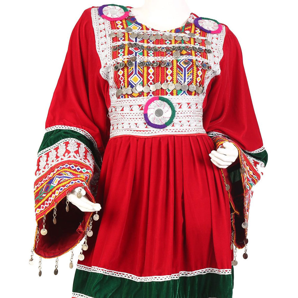 Pretty Banjara Tribal ethnic vintage Afghan/Pakistan Kutchi party traditional afghan Dress for women