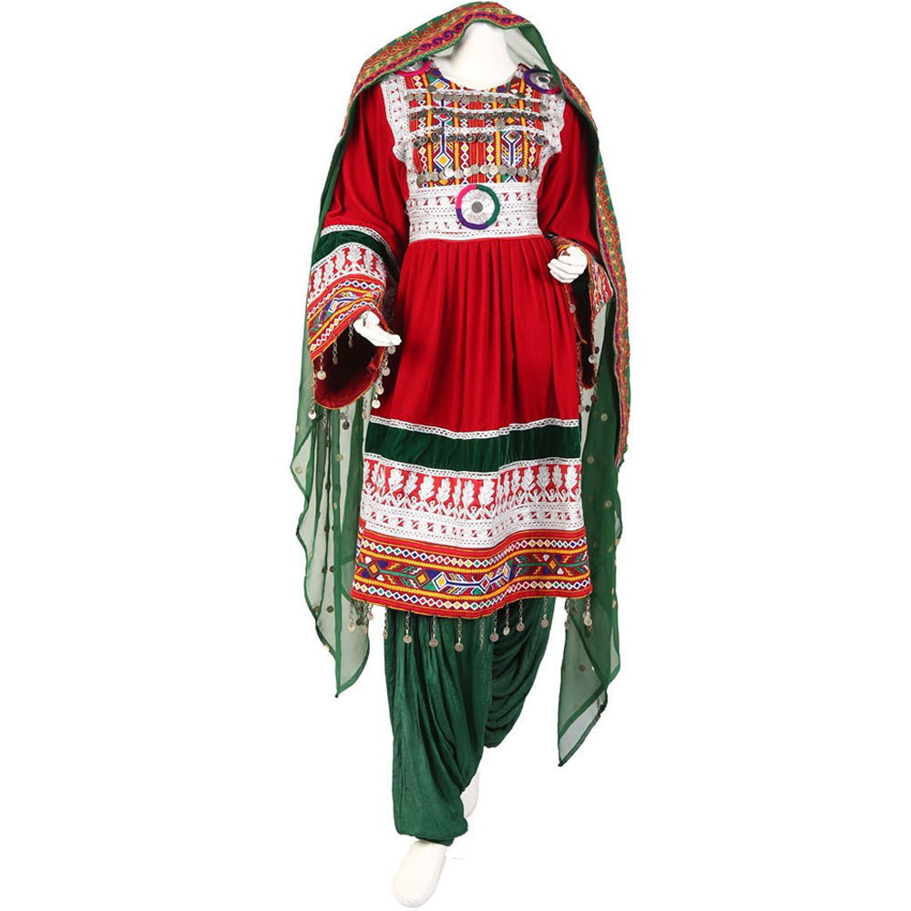 Pretty Banjara Tribal ethnic vintage Afghan/Pakistan Kutchi party traditional afghan Dress for women