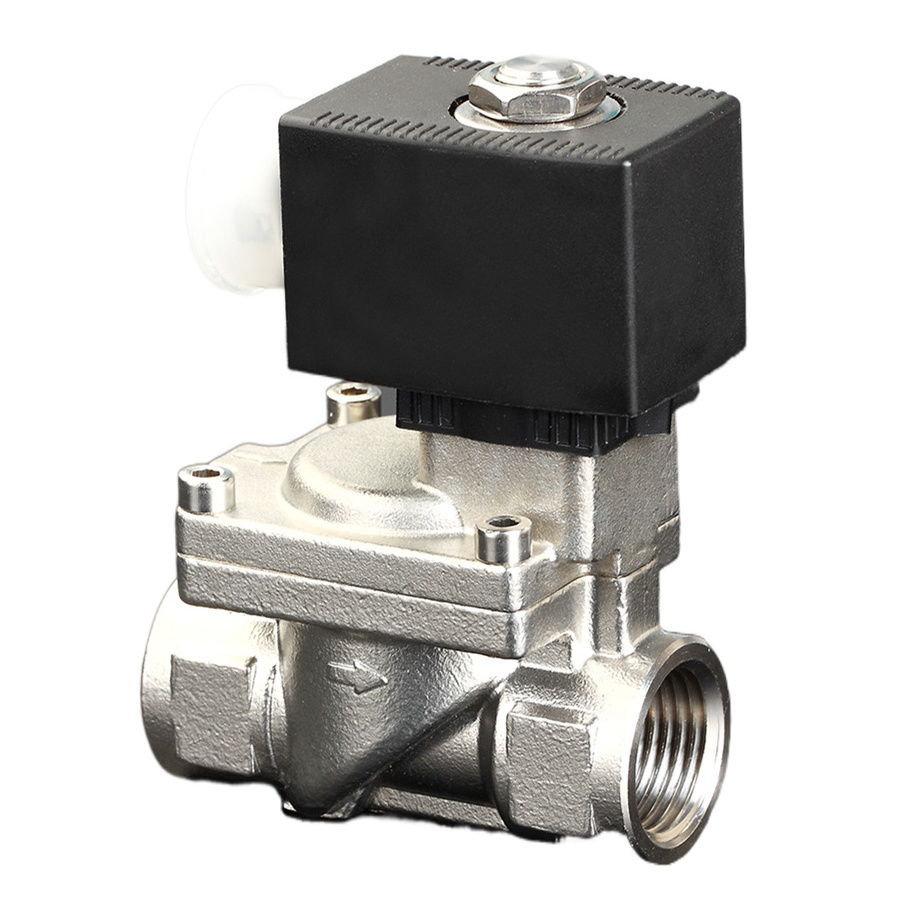 24V DC air compressor normal closed solenoid valve 3/4