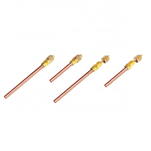 Refrigerant Charging Valve 1/4 copper access valve  for INDIA market