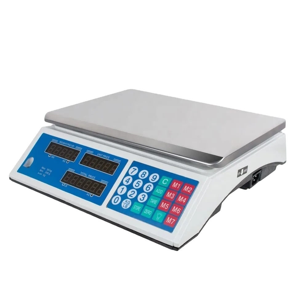 leElectronic Digital Scale With  Price Computing  Weight Scale For Supermarket Retail