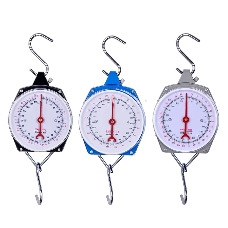 100kg 150kg Wholesale Portable mechanical Hook Scale High Accurate Durable Hanging spring scale