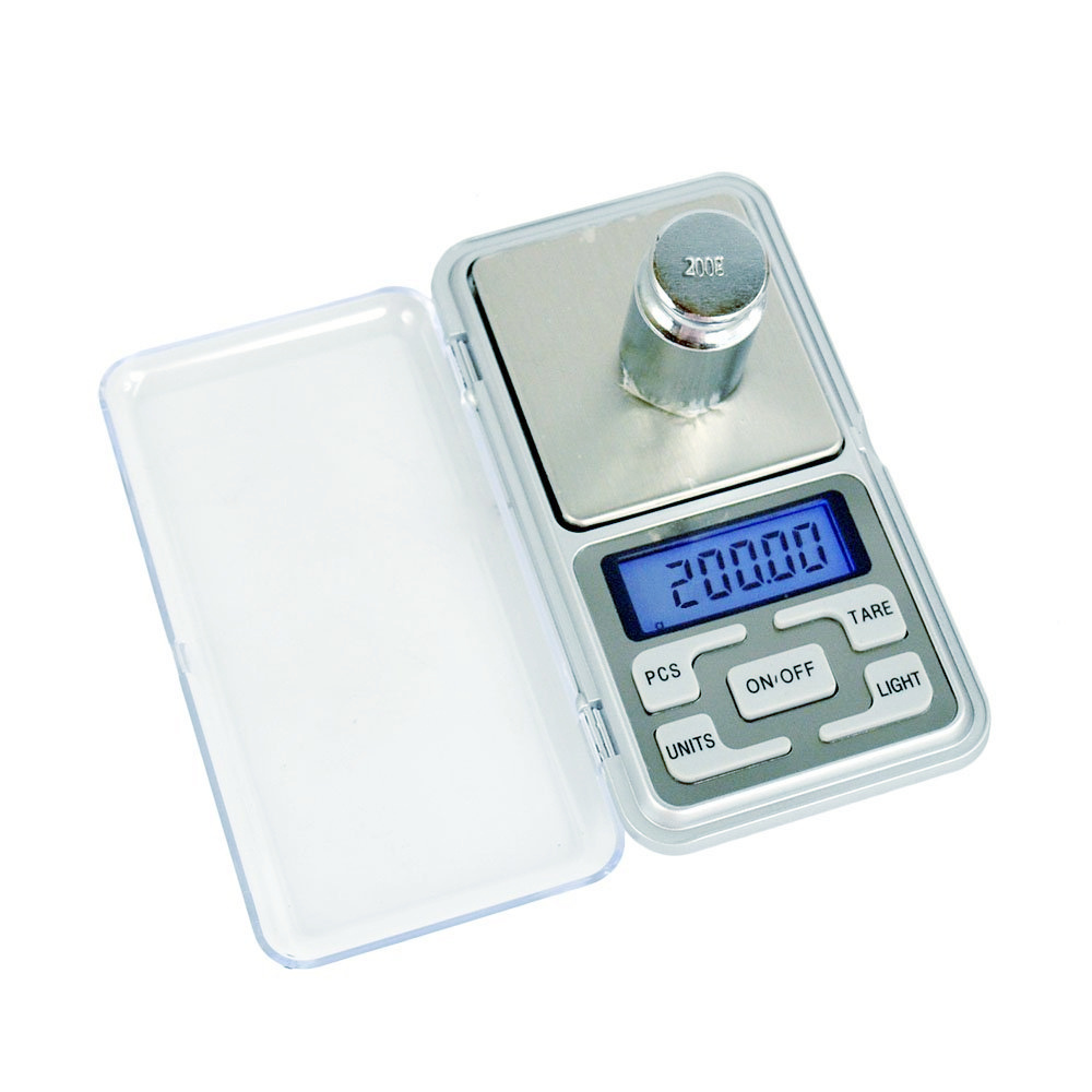 High Precision Digital Pocket Scale Jewelry Scale Electronic Scale ABS Plastic+stainless Steel 2*AAA Battery AAA Battery -2 PCS