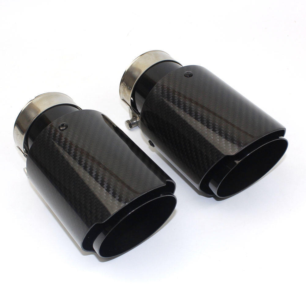 High Performance 304 Stainless Steel Universal Ak For Carbon Fiber Exhaust Tip Muffler Tip