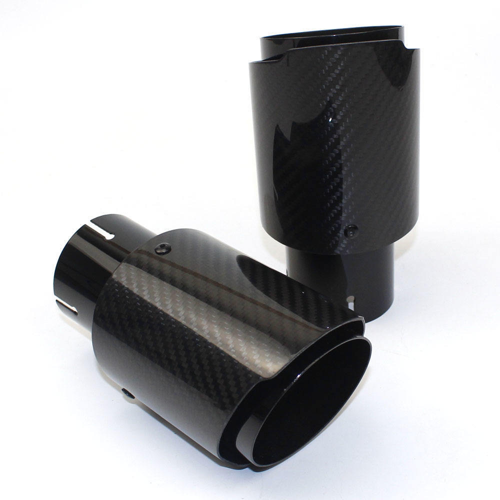 High Performance 304 Stainless Steel Universal Ak For Carbon Fiber Exhaust Tip Muffler Tip