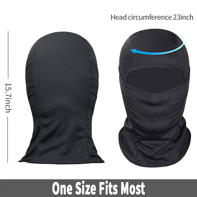 Factory Wholesale Knitted Full Face Cover Balaclava Face Mask for Men and Women