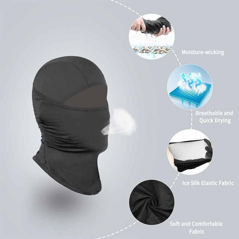 Factory Wholesale Knitted Full Face Cover Balaclava Face Mask for Men and Women