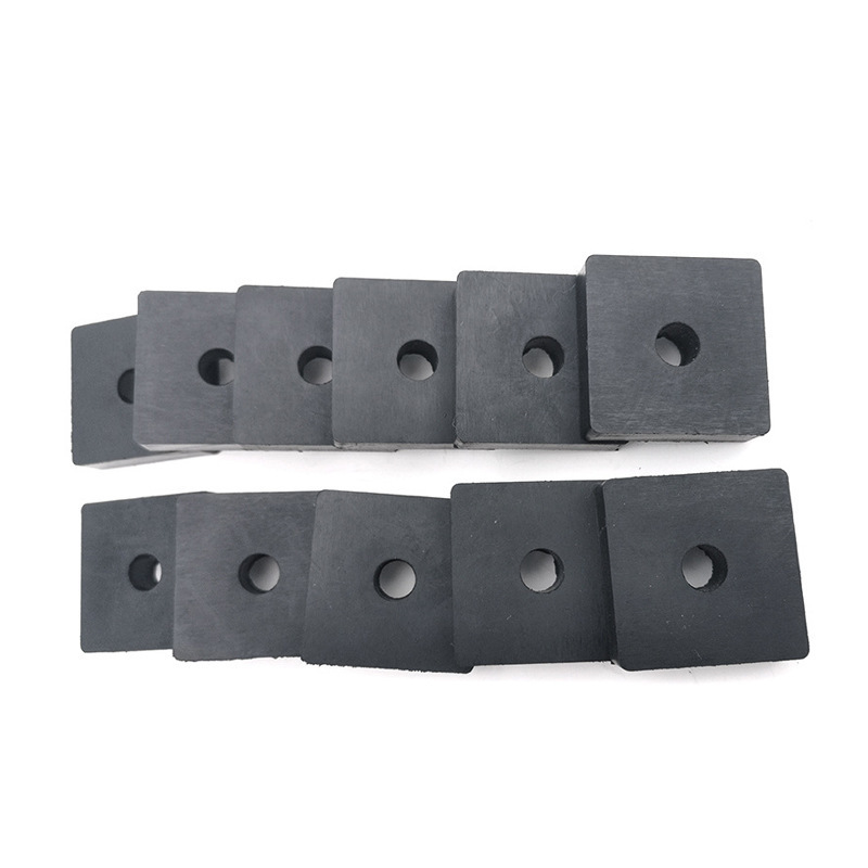 Rubber Anti Vibration Isolation Pads Air Compressor Heavy Equipment