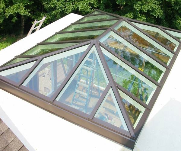 Customized Super Strong Tempered Insulated Glass Panels Aluminum Roof for Skylight