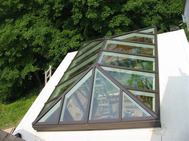 Tempered Insulated Glass Roofing System Aluminium Skylight Awning Electric Glass Roof